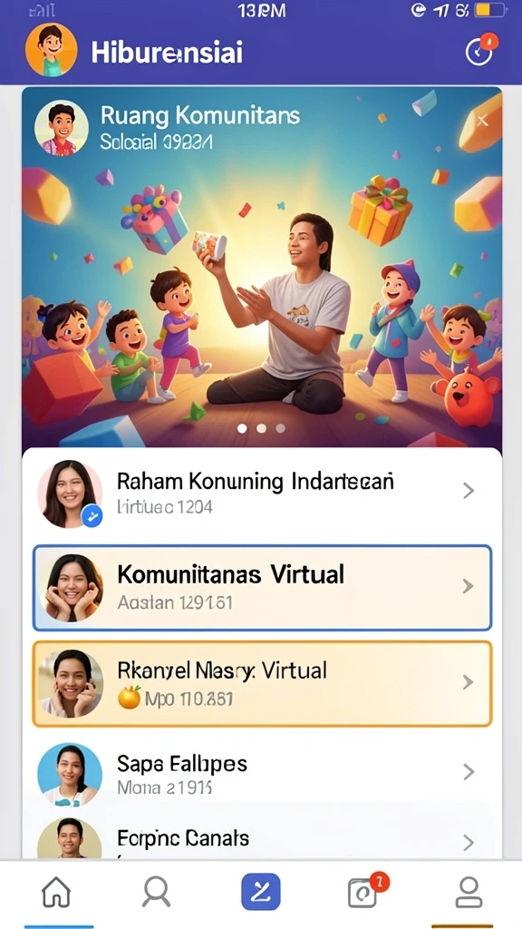 Screenshot komedi77 nomor 1